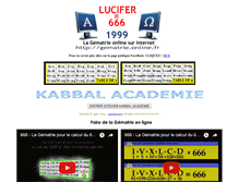 Tablet Screenshot of gematrie.com